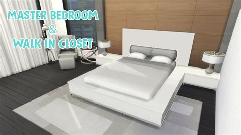The Sims 4 Tips And Tricks Master Bedroom And Walk In Closet No Cc