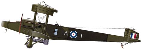 British Handley Page Bomber Ww1