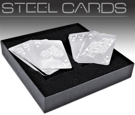 Nevada Stainless Steel Playing Cards Iwoot