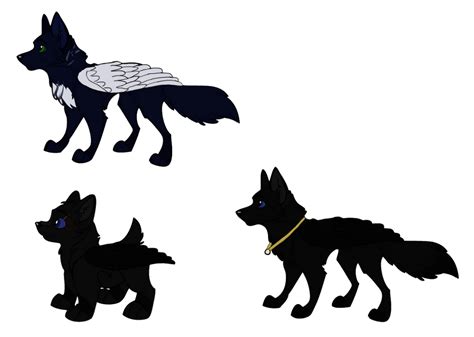 Winged Wolves For Thelupinearrider By Sapphiresquire On Deviantart