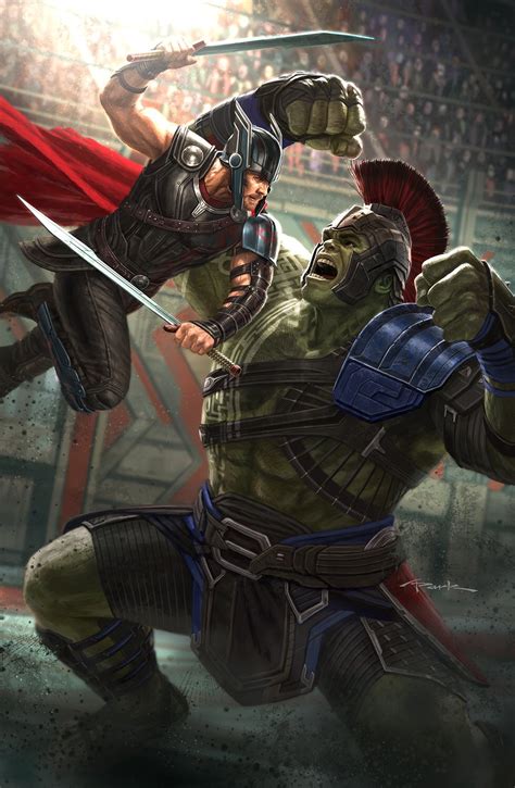Thor Ragnarok Concept Art And Illustrations By Andy Park Concept Art