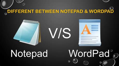 Difference Between Notepad Vs Wordpaddifference Between Notepad And