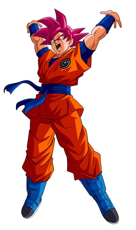 Goku Super Saiyajin Dios Render 1 By Ssjrose890 On Deviantart Anime