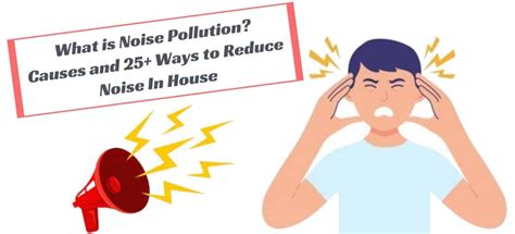 what is noise pollution its effect and 25 control measures