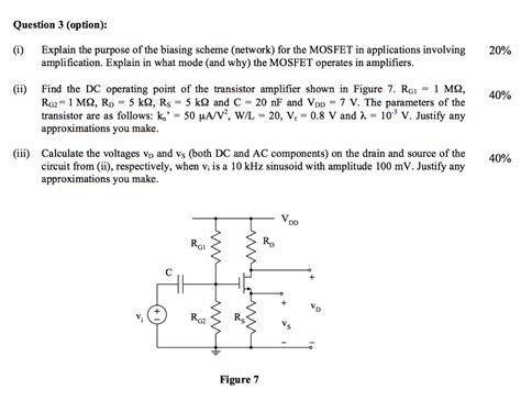 Solved Question 3 Option Explain The Purpose Of The