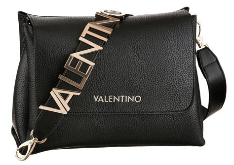 valentino bags umhängetasche alexia mit goldfarbenen details