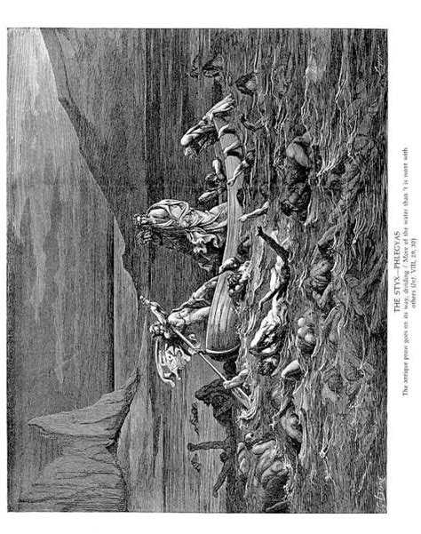 The Styx Phlegyas — Gustave Dore
