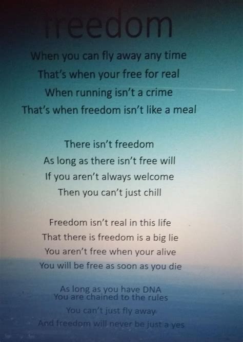 Freedom Freedom Poems Words Quotes Poems