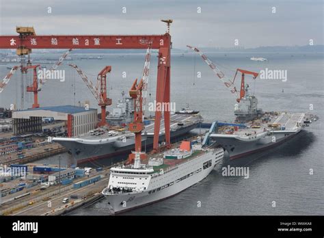 Chinas First Domestically Built Aircraft Carrier Right The Type 001a