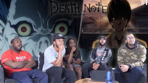 Death Note Episode 1 Rebirth Reactionreview Youtube