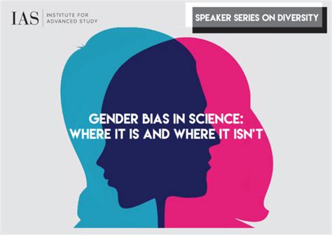 Gender Bias In Science Where It Is And Where It Isnt Institute For