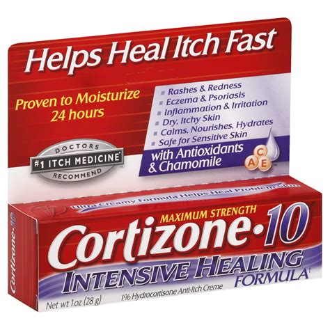 Cortizone 10 Anti Itch Creme Maximum Strength 1 Oz 28 G
