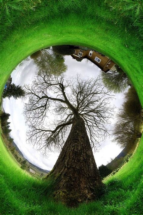 Very Unusual Point Of View Panorama Photography Landscape