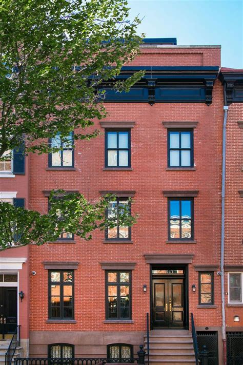 W Village Townhouse With Carriage House New York Brownstone West