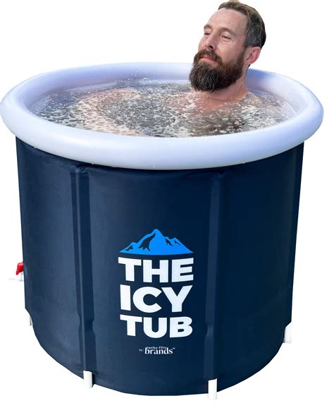 The Icy Tub Ice Bath Tub Cold Plunge Tub For Athletes Recovery Inflatable Portable Tub