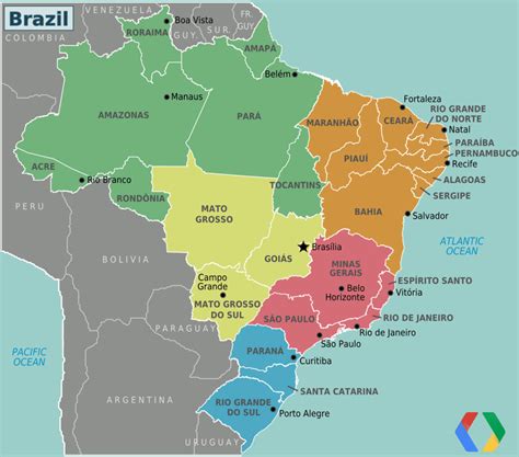 Tabela De Estados Brasileiros