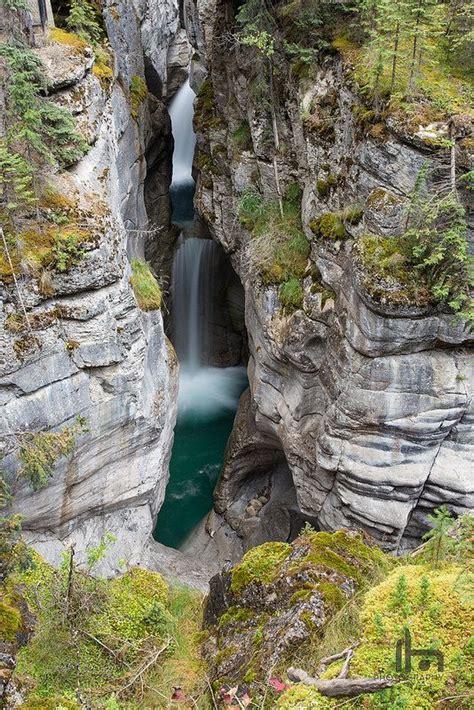 Maligne Canyon Falls Beautiful Places To Visit Scenery Waterfall