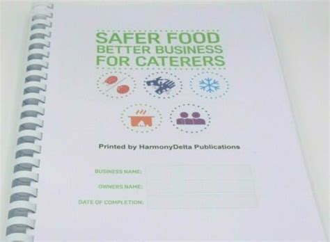 Safer Food Better Business For Caterers Sfbb Full Pack Up To Date Fsa Ebay