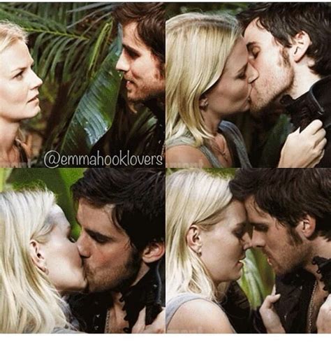 Emma Kisses Hook Can T Stop Pinning This Scene Captain Swan Hook