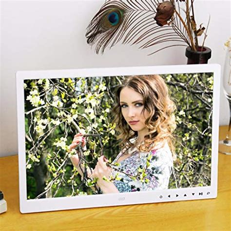 cheap 15 inch digital photo frame with multimedia playback with button ships from usa review