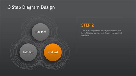 Free 3 Step Diagram Design For Powerpoint Slidemodel