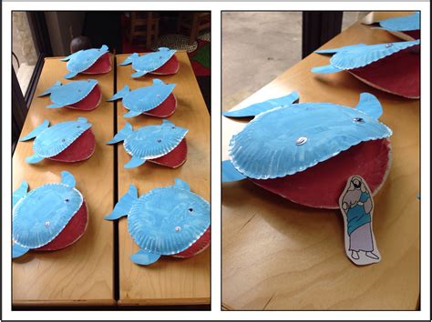 Jonah And The Whale Paper Plate Craft