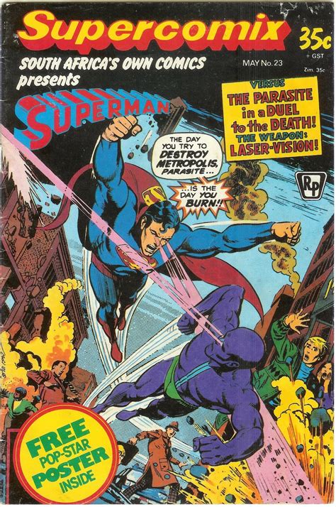 South African Comic Books Supercomix Superman 23