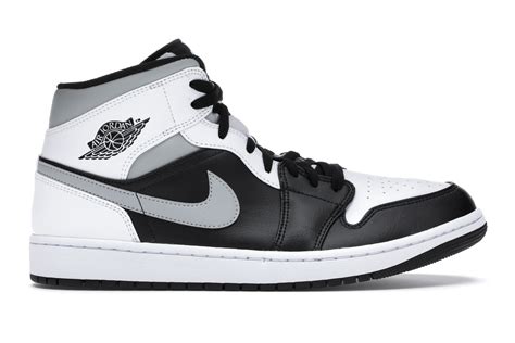 Air jordan 1 mid white black(gs). Air Jordan 1 Mid Shadow White | Oversized Sneakers shop