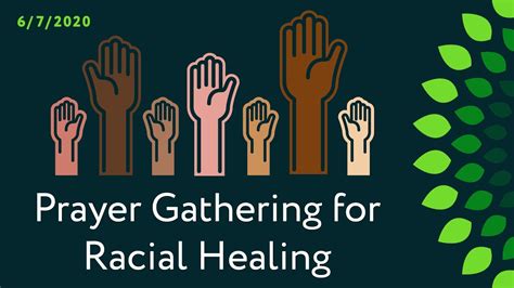 Prayer Gathering For Racial Healing Youtube