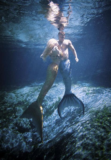 Mermaid And Merman By Steve Williams Mermaid Photography Beautiful Mermaids Realistic Mermaid