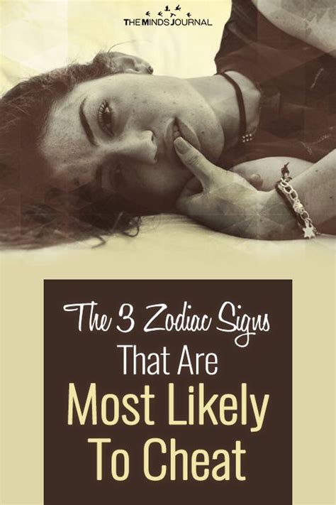 The 3 Zodiac Signs That Are Most Likely To Cheat Zodiac Signs Zodiac Cheating