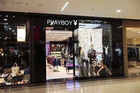 Playboy Store Inside Of Central Festival Editorial Image Image Of