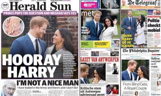 Newspapers All Over Globe Put Harry And Meghan On Cover Daily Mail Online