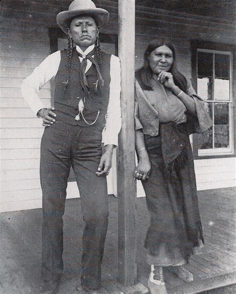 Quanah Parker And His Wife Tonasa 1892 Adiamondfellfromthesky Flickr