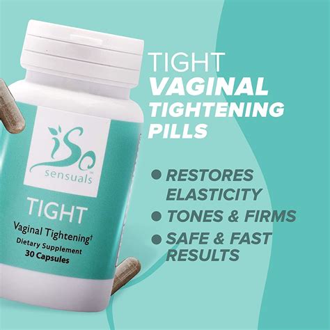 Isosensuals Tight Vaginal Tightening Pills Bottle Count Pack Of