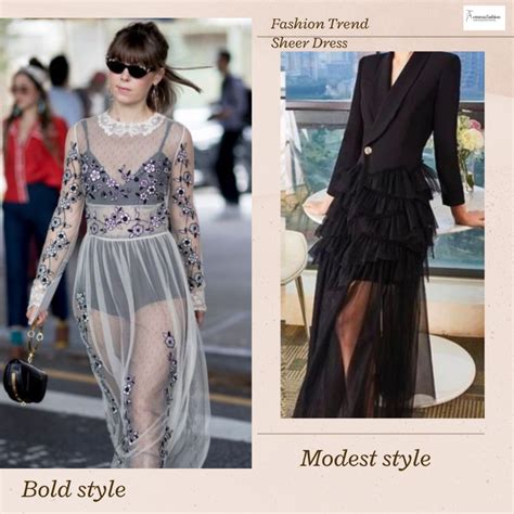 How To Wear Sheer Clothing Fashion Trend With Confidence Emma