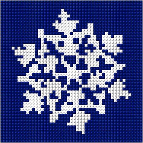 Free stitching pattern creator and generator. Snowflake