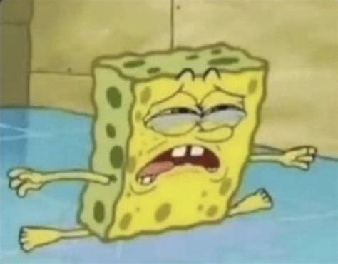 Reactions On Twitter Spongebob Doing A Split Naked On The Floor Crying