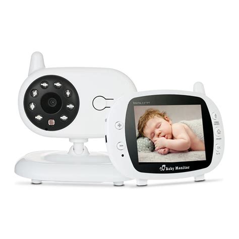 35 Color Lcd Video Wireless Baby Monitor 2 Way Talk Digital Night