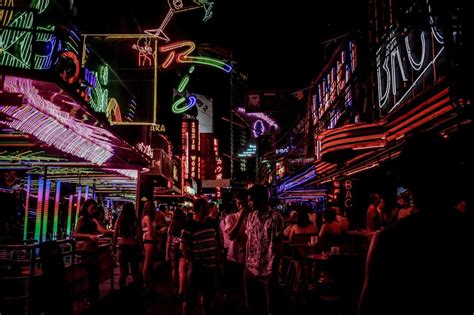 Bangkok Red Light District Well Known Entertainment Nightlife