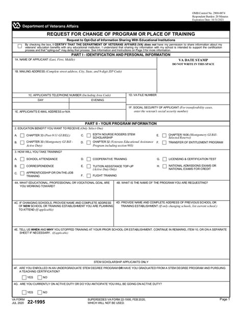 Fill Free Fillable Forms For The Us Department Of Veterans Affairs