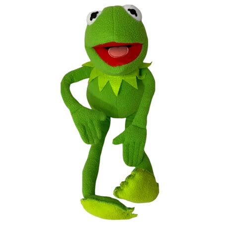 Disney Poseable Kermit The Frog Plush Muppets Stuffed Character 20
