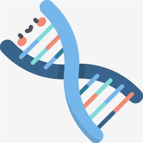 Chromosome Clipart Vector Cartoon Fun Color Shading Chromosome Medical Gene Cartoon Fun