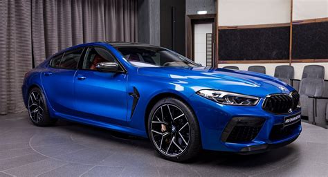 Sonic Speed Blue Looks Perfect On The Bmw M8 Competition Gran Coupe