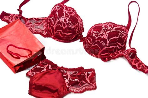 Red Lingerie Stock Image Image Of Fashion Lace Lingerie 7517923