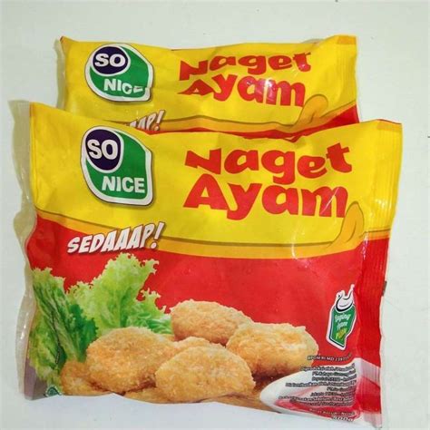 Jual So Nice Nugget Ayam 500g Di Seller Rinayya Frozen Food Babelan