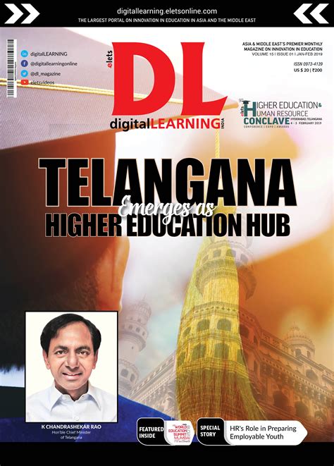 Telangana Emerges As Higher Education Hub Jan Feb 2019 Elets