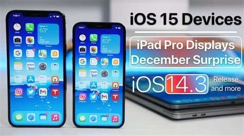 What operating system does the apple iphone use? iOS 15 Devices, iPad Displays, iOS 14.3 Release and more ...