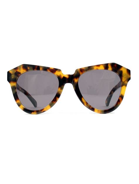 Karen Walker Number One Sunglasses In Animal Lyst