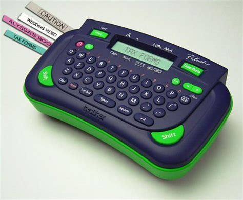 Unlike the other models we tested, both of these label makers rely on a smartphone or computer to. Amazon.com : Brother P-touch Electronic Labeling System ...